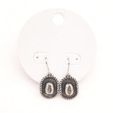 Western Cowboy HAT Metal Earring