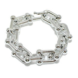 93756, BALL END LINK PLASTIC CHAIN BRACELET
