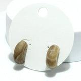 Rubber Coated Post Earring - view 4