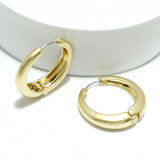 94323, GOLD DIPPED, BRASS HOOP EARRING