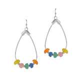 94585, SEA BEAD TEARDROP EARRING