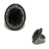 94634, OVAL PEARL ACCENT STRETCH BRACELET