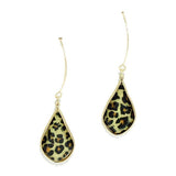 Geometric Glass Bubble Dangle Earring