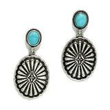 Western Concho Earring