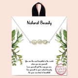 94660, "NATURAL BEAUTY" GOLD DIPPED, TRIPLE FRESHWATER PEARL NECKLACE