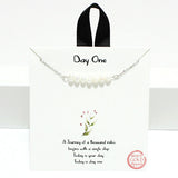 94719, GOLD DIPPED, "DAY ONE" FRESHWATER PEARL NECKLACE