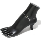 94837, SIMPLE CROSS ANKLET