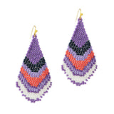 94922, TEARDROP SEED BEAD EARRING