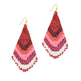 94922, TEARDROP SEED BEAD EARRING