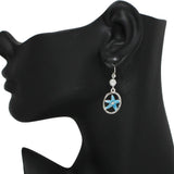 Epoxy Starfish Dangle Earring