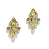 95041, RHINESTONE EVENING EARRING, WEDDING, BRIDAL, PROM