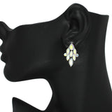 95041, RHINESTONE EVENING EARRING, WEDDING, BRIDAL, PROM