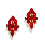 95041, RHINESTONE EVENING EARRING, WEDDING, BRIDAL, PROM