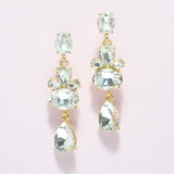 95046, RHINESTONE EVENING DANGLE EARRING