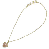 95119, HEART GEM STONE PENDANT NECKLACE, VALENTINE'S DAY