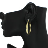95169, 30MM ROUND HOOP EARRING