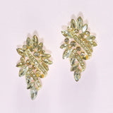 95176, RHINESTONE EVENING EARRING, WEDDING, BRIDAL, PROM
