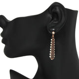 Western Turquoise Stone Accent Dangle Earring - view 2