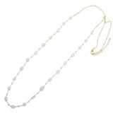 95306, RESIN ACRYLIC STONE BEAD LONG NECKLACE