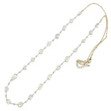 95306, RESIN ACRYLIC STONE BEAD LONG NECKLACE