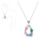 Starfish SEA Life Enamel Pendant Necklace