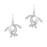 SEA Turtle Metal Dangle Earring