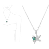 Starfish Charm Pendant Necklace, SEA Life, Ocean Theme