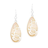 SEA Turtle CUT OUT Teardrop Dangle Earring