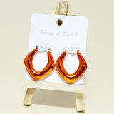95426, GEOMETRIC BOLD HOOP EARRING