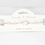 95558, FRESHWATER PEARL BEAD BRACELET
