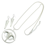 95594, ELEPHANT LONG PENDANT NECKLACE