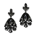 Multi Rhinestone Evening Earring