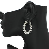 95729, 35MM SPRING LOOK ROUND HOOP EARRING