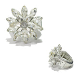 95761, MARQUISE RHINESTONE STRETCH RING