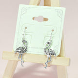 Tropical Flamingo Filigree Earring