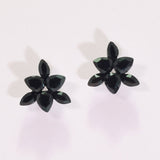 95703, FLOWER RHINESTONE STUD EARRING
