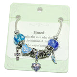 95967, "BLESSED" CHARM BRACELET, RELIGIOUS