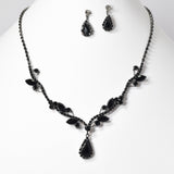 95997, BRANCH ACCENT CRYSTAL RHINESTONE NECKLACE SET