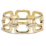 96009, SQUARE CHAIN BANGLE BRACELET