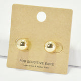 10MM Ball Stud Earring
