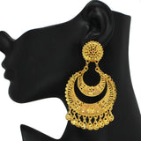 24K Gold Plated Vintage Filigree Earring