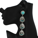 Western Cowboy HAT Drop Dangle Earring