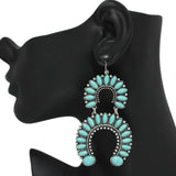Western Squash Blossom Earring