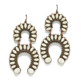 Western Squash Blossom Earring - view 2