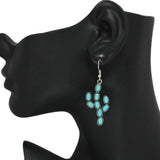 Western Cactus Dangle Earring - view 3