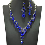 96991, RHINESTONE EVENING NECKLACE SET