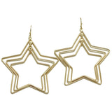 Star Multi Cutout Dangle Earring - view 2