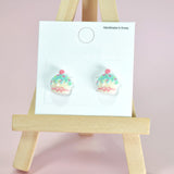 96800, CUPCAKE ACRYLIC STUD EARRING