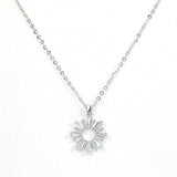 96829, BAGUETTE CUBIC ZIRCONIA PENDANT NECKLACE