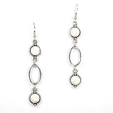 Western Turquoise Stone Accent Dangle Earring